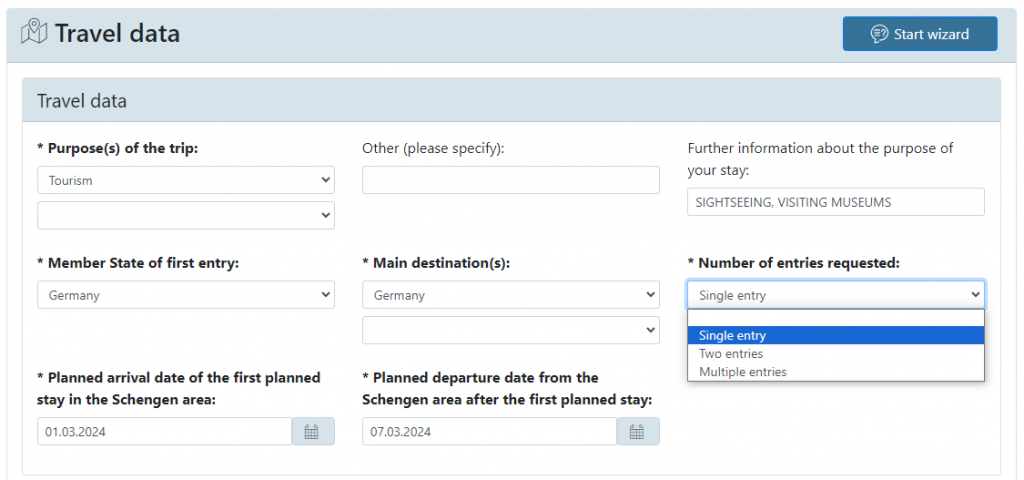 travel data